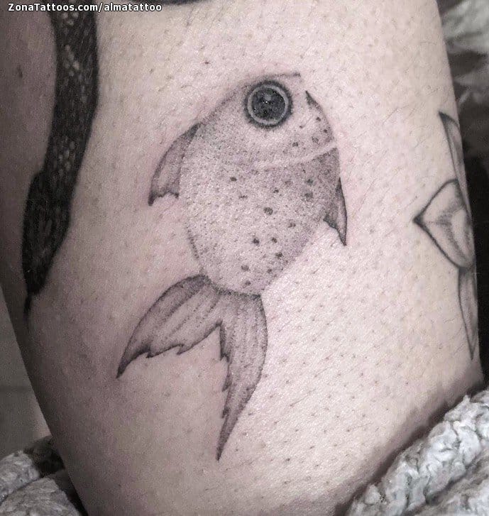 Foto de tatuaje Peces, Animales