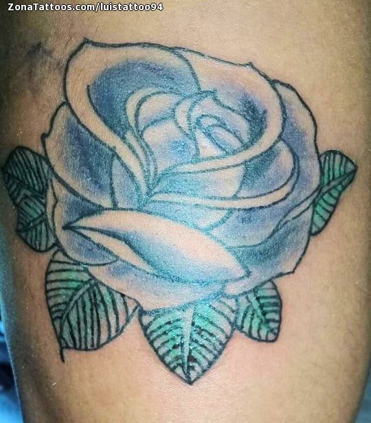 Tattoo photo Roses, Flowers