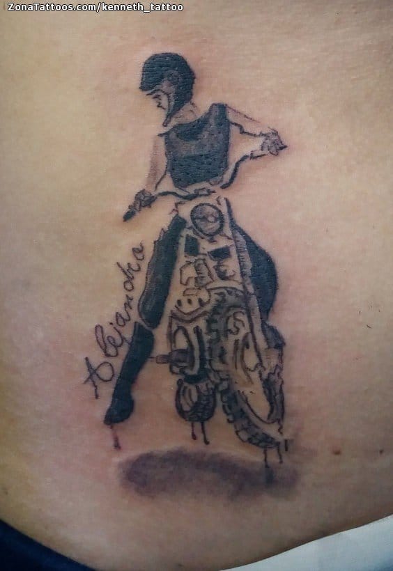 Tattoo photo Motorbikes, Vehicles