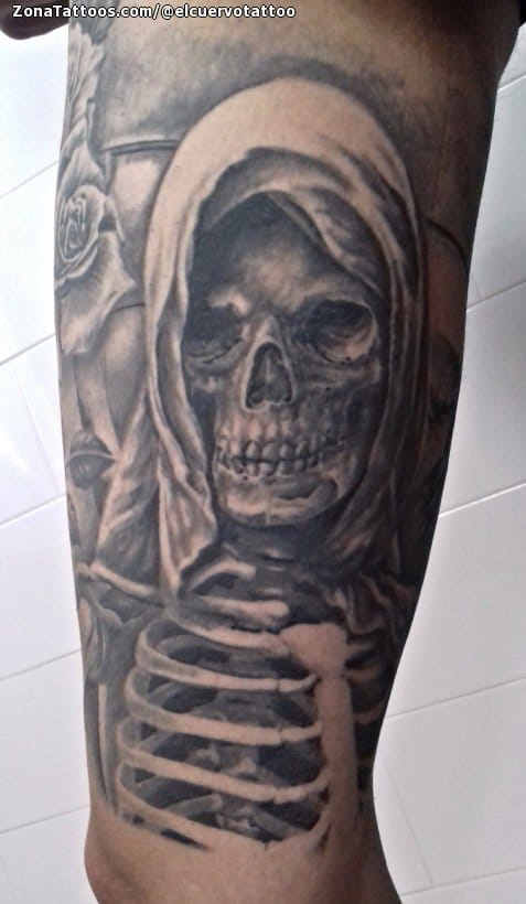 Tattoo photo Skeletons, Gothic