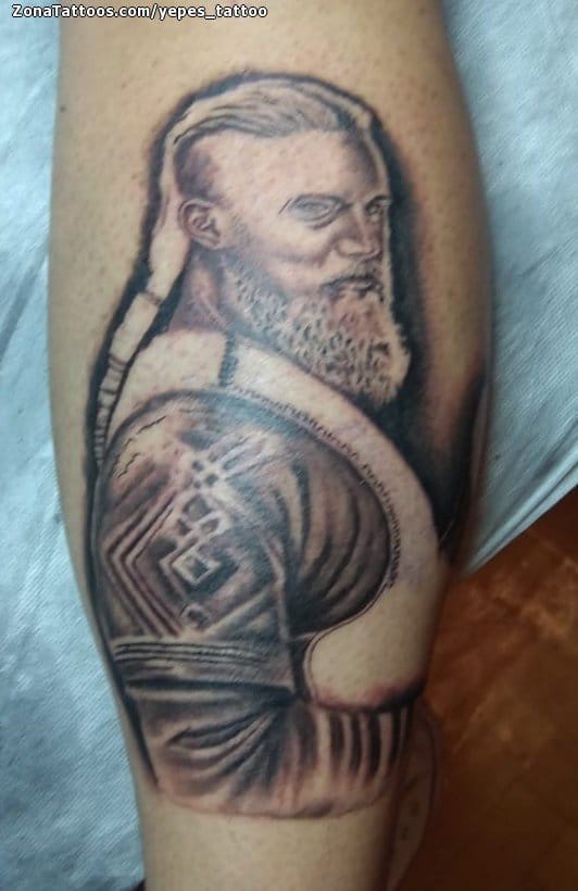 Foto de tatuaje Vikingos, Series de TV