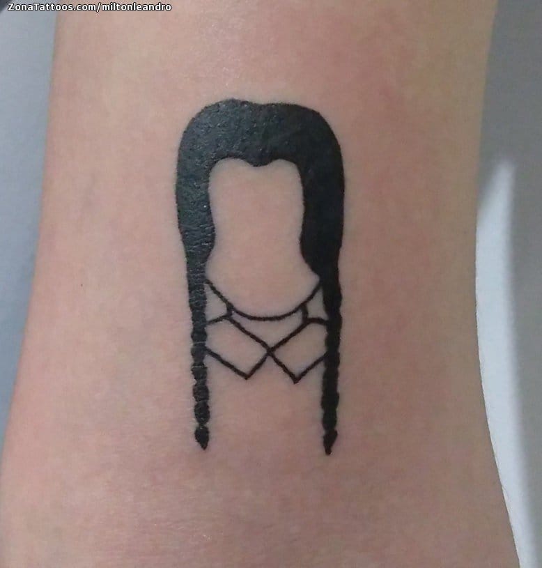 Tattoo of The Addams Family, Movies, Tiny