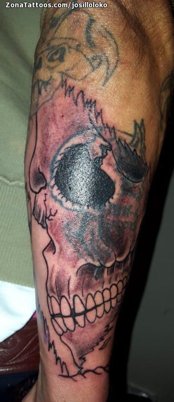 Tattoo photo Skulls, Gothic