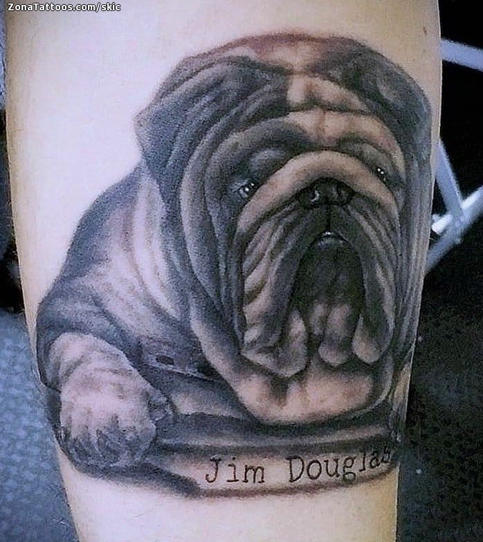 Tattoo photo Dogs, Animals