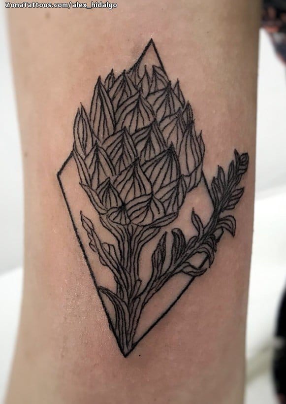 Foto de tatuaje Plantas