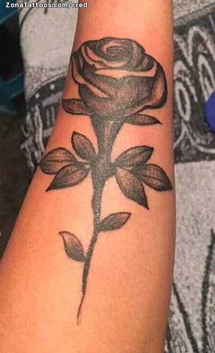 Tattoo photo Roses, Flowers