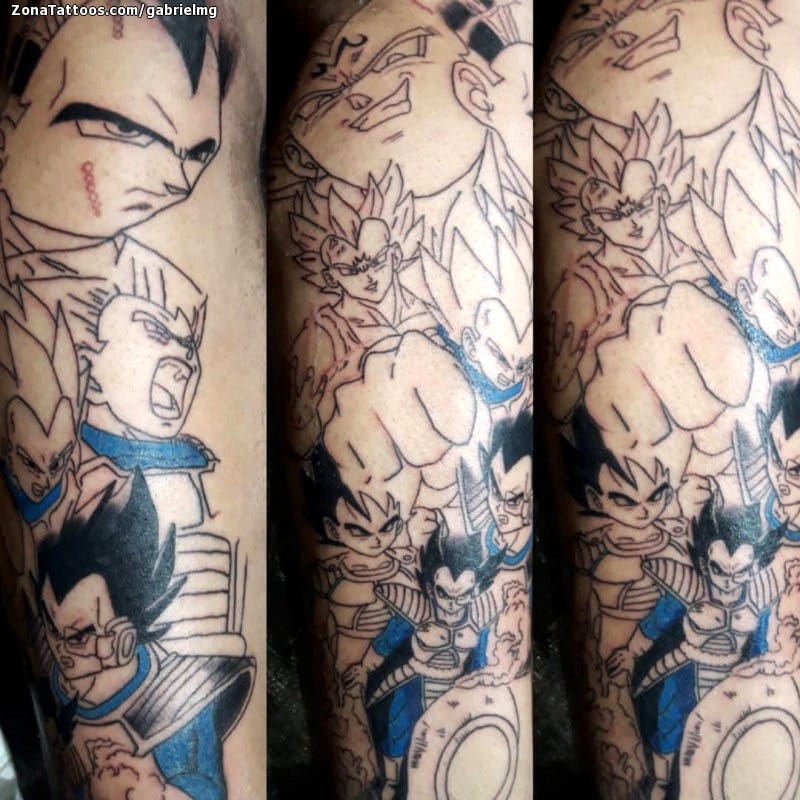 Foto de tatuaje Dragon Ball, Series de TV, Manga