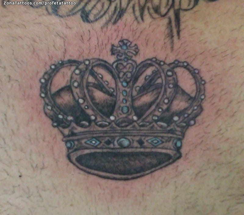 Tattoo photo Crowns, Chest