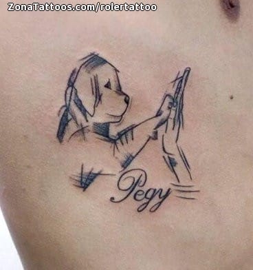 Tattoo photo Dogs, Animals