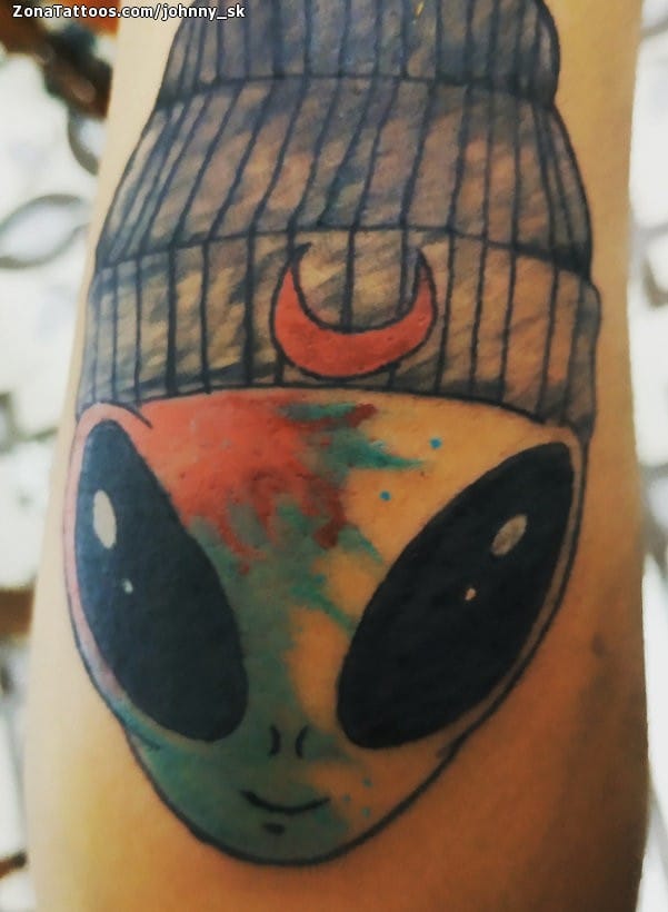 Tattoo photo Aliens