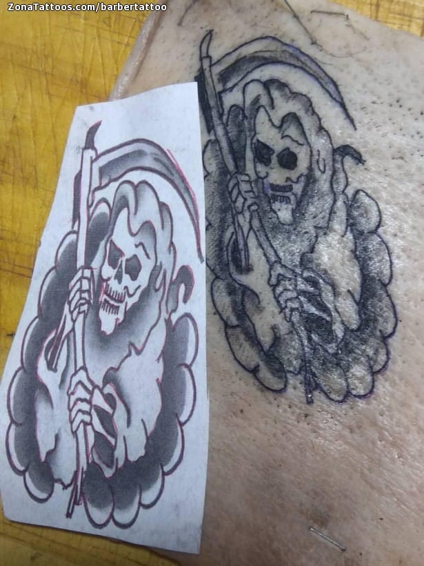 Foto de tatuaje Piel de cerdo