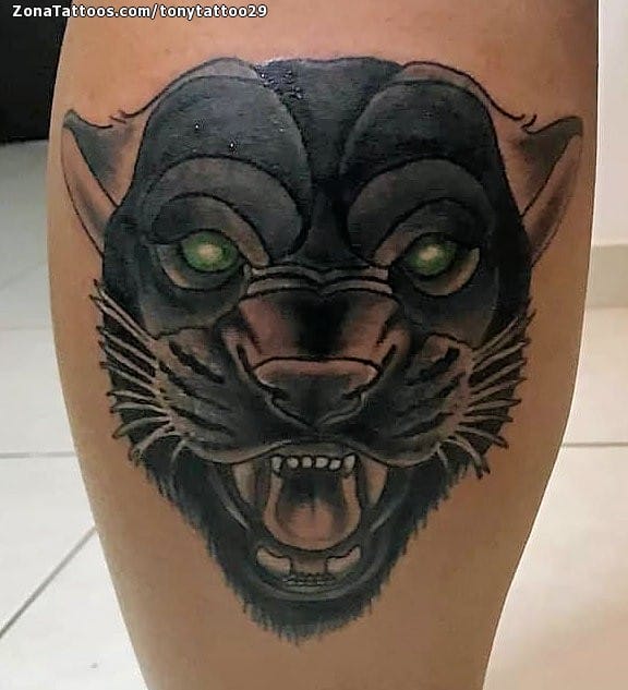 Tattoo photo Panthers, Animals