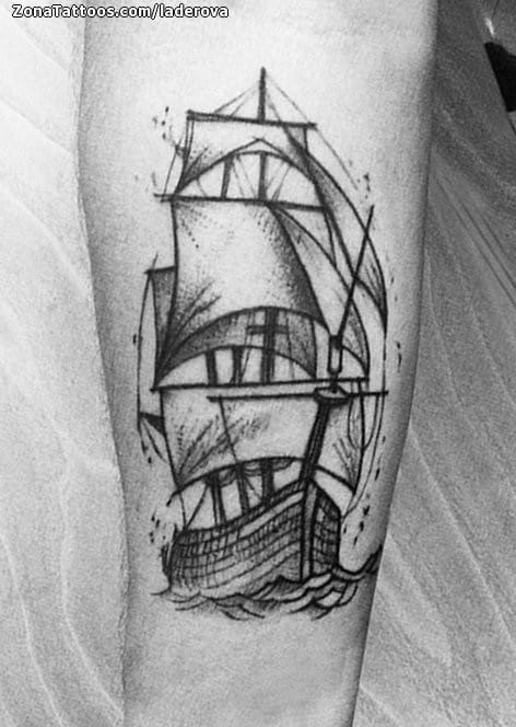 Foto de tatuaje Barcos