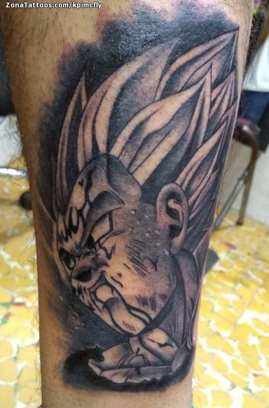 Foto de tatuaje Dragon Ball, Manga, Series de TV