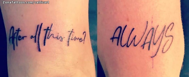 Foto de tatuaje Harry Potter, Literatura, Cine