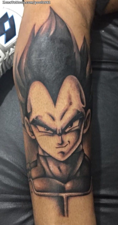 Foto de tatuaje Dragon Ball, Manga, Series de TV