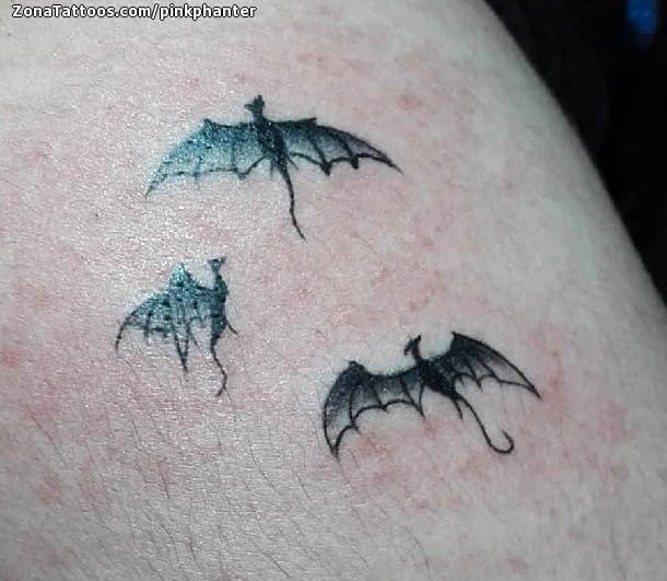 Foto de tatuaje Dragones, Pequeños, Fantasía