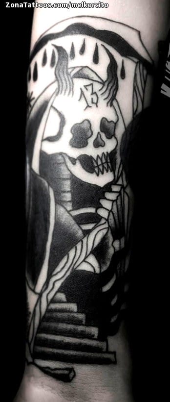 Tattoo photo Grim Reapers, Gothic