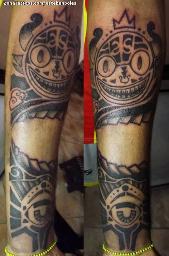 Tattoo photo Maori, Forearm