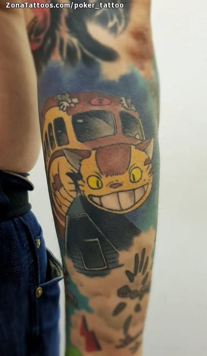 Tattoo photo Ghibli, Arm, Movies