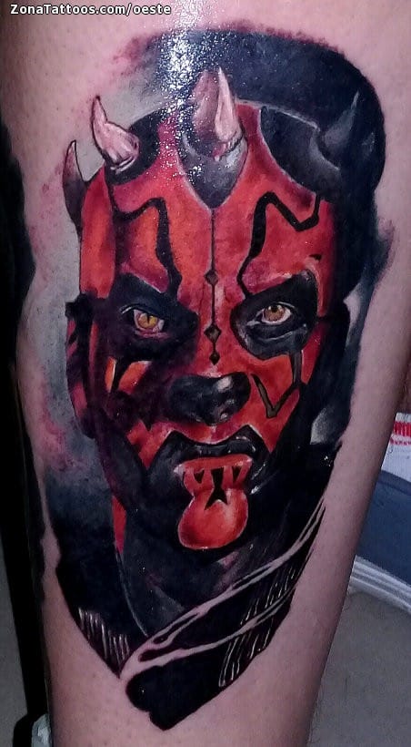 Tattoo photo Darth Maul, Star Wars, Movies