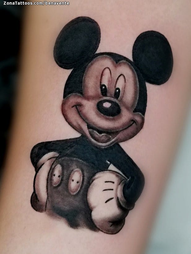 Foto de tatuaje Mickey Mouse, Disney