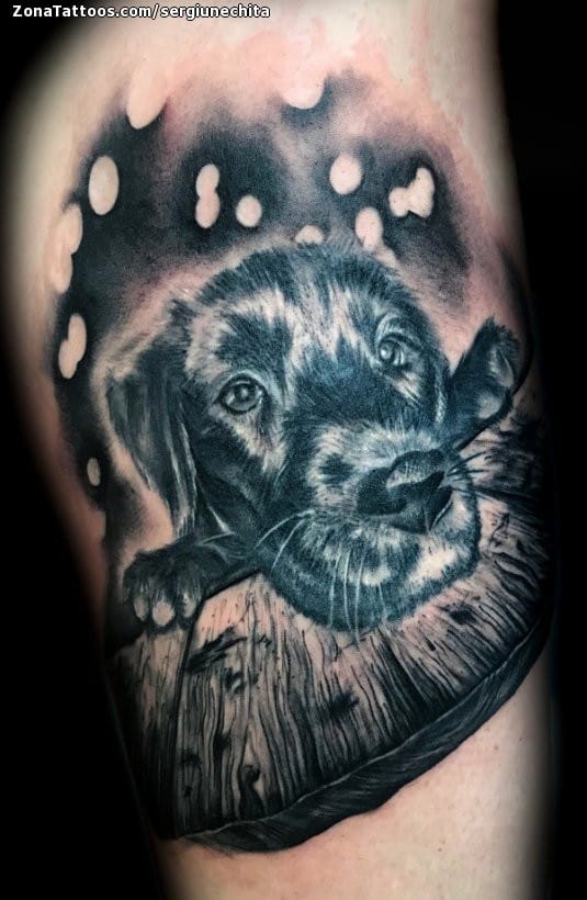 Foto de tatuaje Perros, Animales