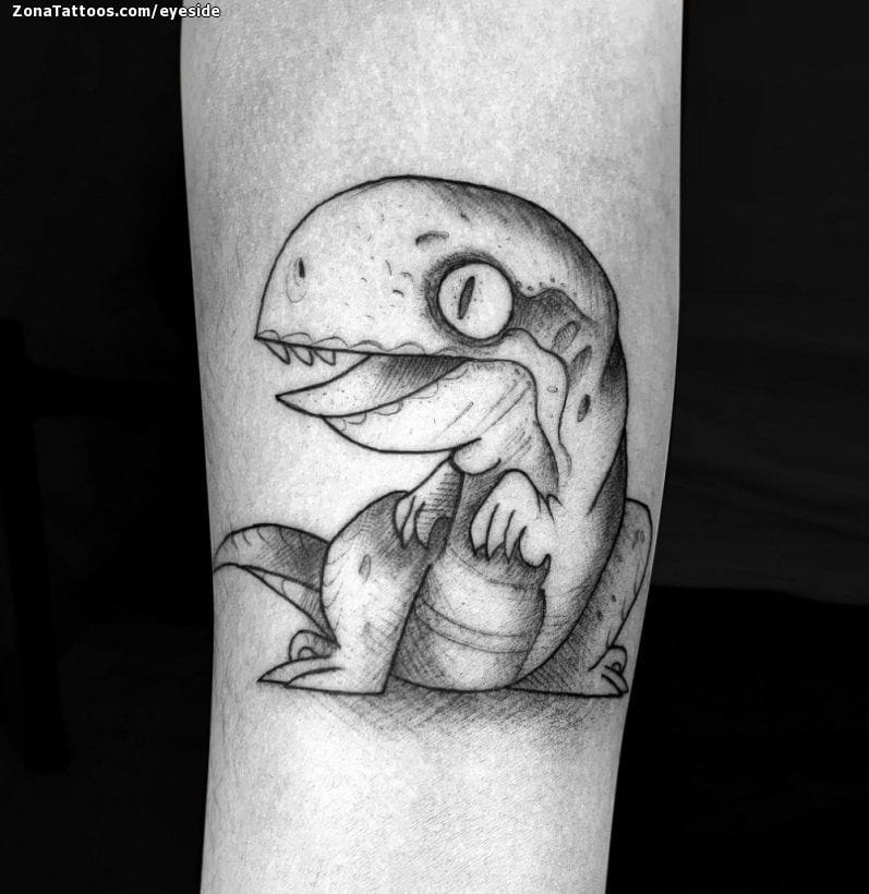 Foto de tatuaje Dinosaurios, Animales