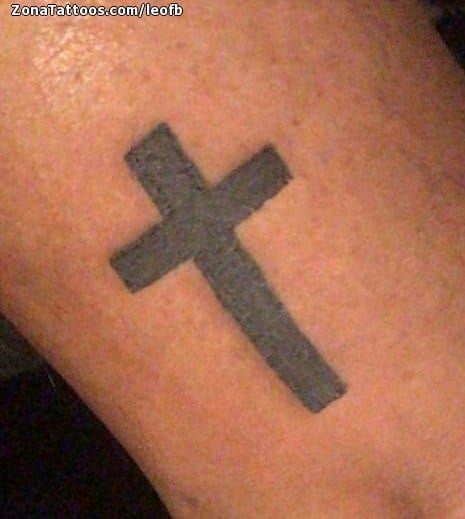 Foto de tatuaje Cruces, Religiosos