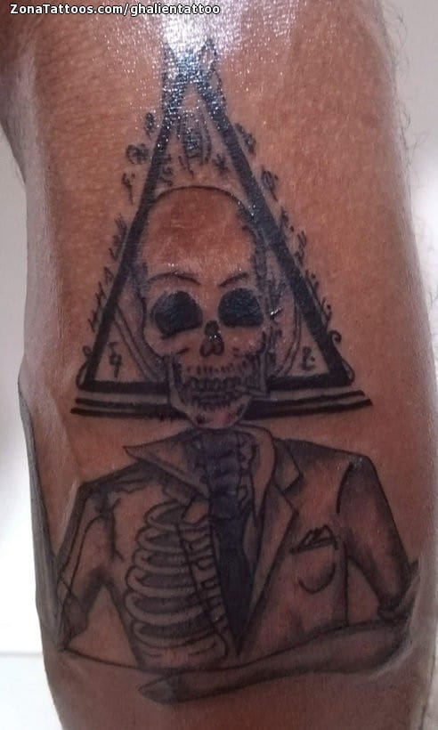 Foto de tatuaje Esqueletos