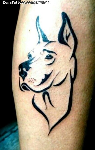 Tattoo photo Dogs, Animals