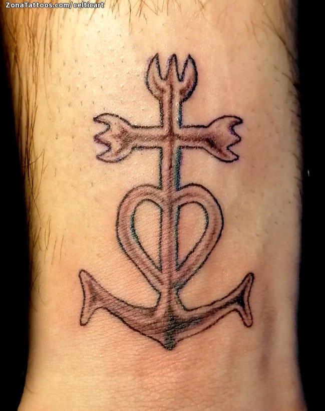 Tattoo of Anchors, Wrist