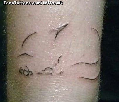 Foto de tatuaje Gatos, Animales