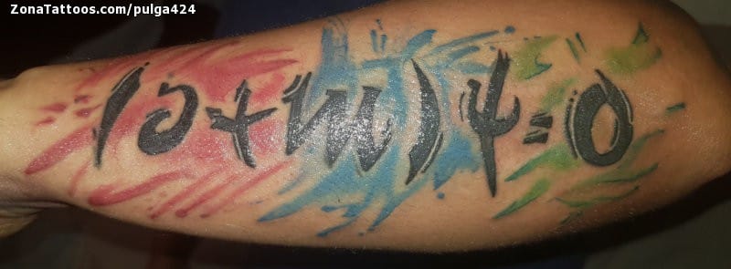 Tattoo photo Watercolor, Forearm