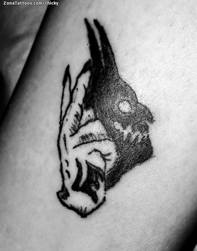 Tatuaje de Manos, Demonios, Pequeños