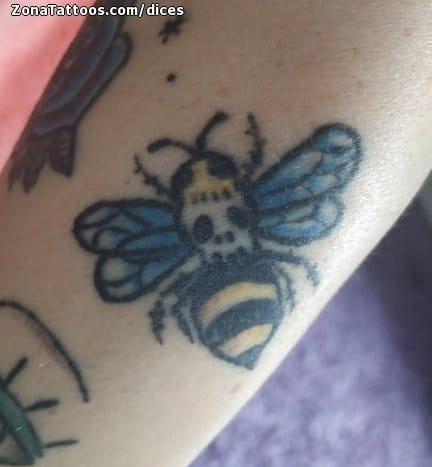 Tattoo photo Wasps, Insects