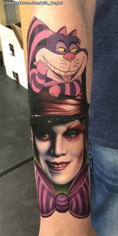 Tattoo photo Cheshire, Johnny Depp, Movies