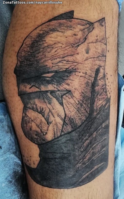 Foto de tatuaje Batman, Cómics, Superhéroes