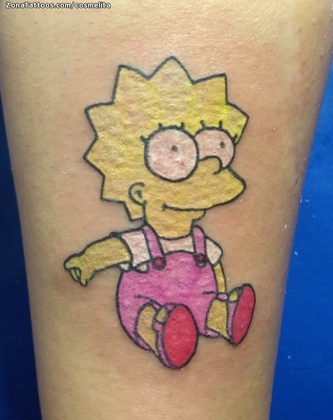 Tattoo photo The Simpsons, TV Shows