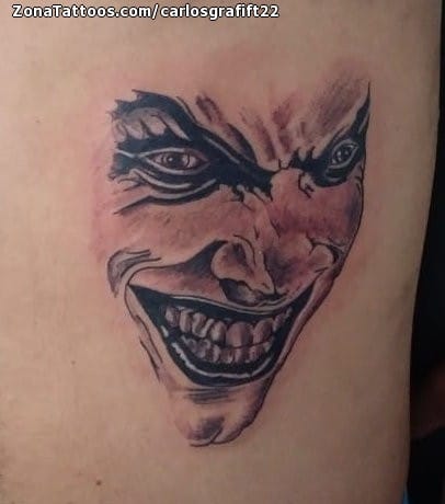 Tattoo photo Joker, Superheroes, Movies