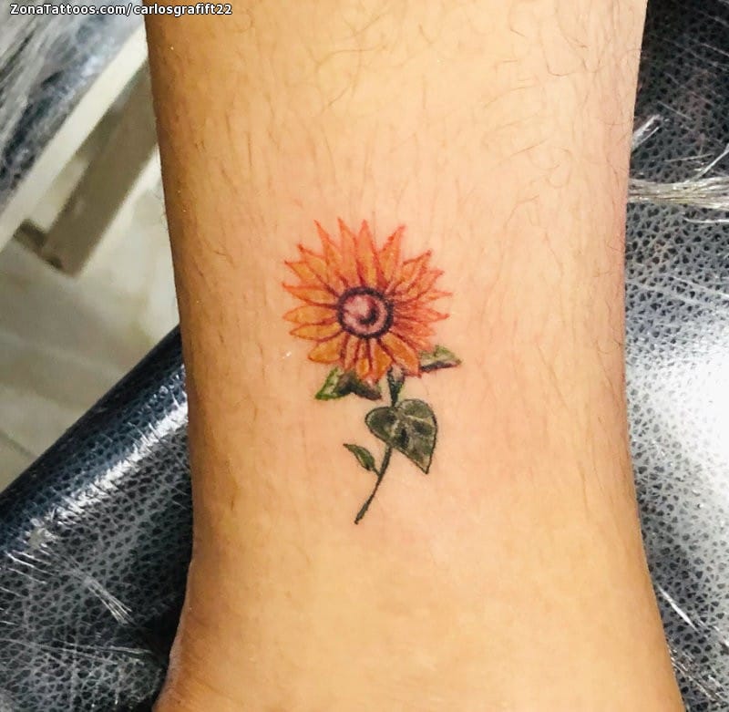 Foto de tatuaje Flores, Pequeños