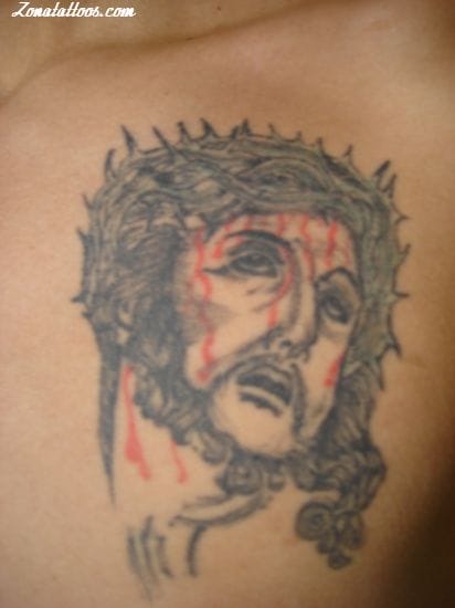 Tattoo photo Christ, Religious