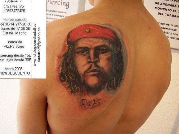 Foto de tatuaje Che Guevara