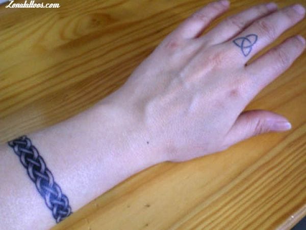 Tattoo photo Fingers, Bracelets