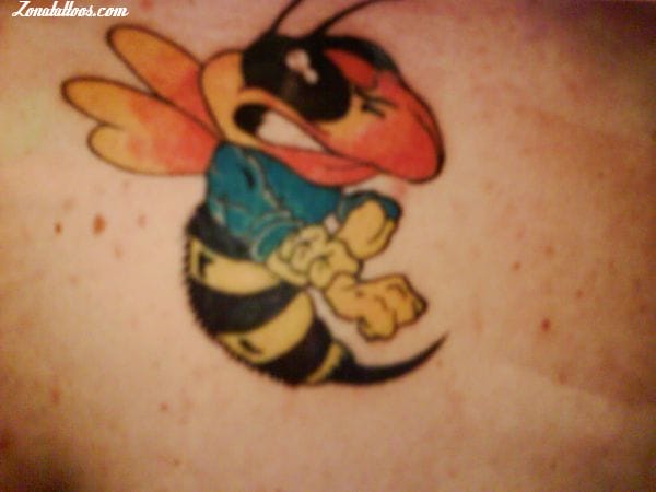 Tattoo photo Wasps, Insects