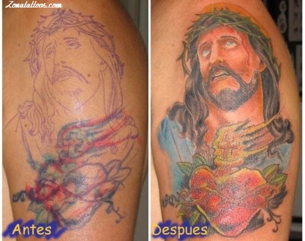 Foto de tatuaje Cristos, Religiosos