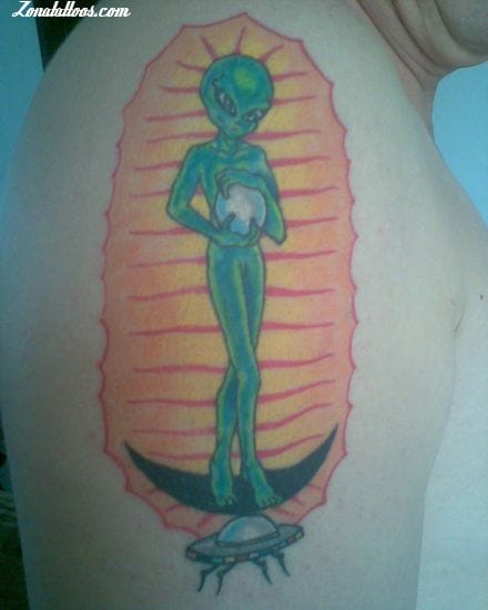 Tattoo photo Aliens