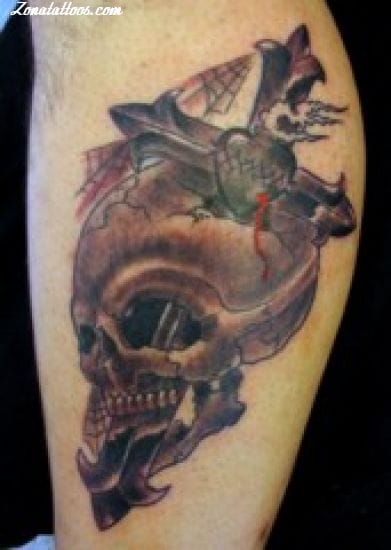 Tattoo photo Skulls, Crosses, Gothic