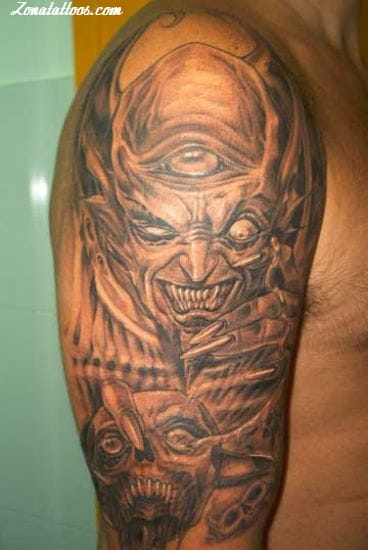 Tattoo photo Demons, Monsters