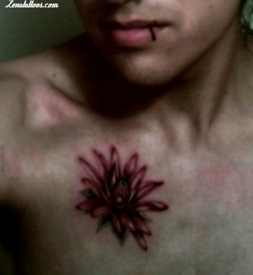 Foto de tatuaje Flores